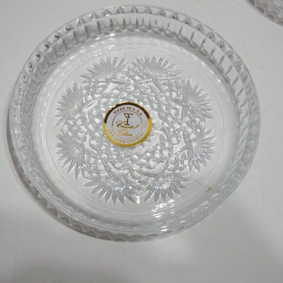 Fifth Avenue “Portico” Poland Crystal 6 Piece Wine Accessory Set w/Original Box - Picture 11 of 16